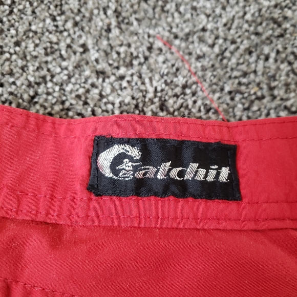 Vintage Catch It board shorts! 80s - Picture 2 of 8